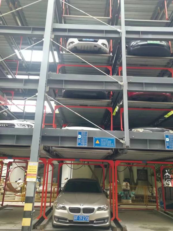 High Safety Easy Installation Puzzle Car Parking System 2.2kW 8 - 9m/min